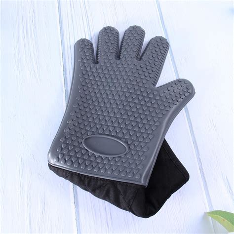 ForminaKitchen Oven Gloves Heat Insulation Oven Gloves Kitchen Silicone ...