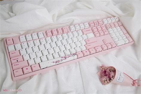 Varmilo VA108M Sakura Keyboard Cherry MX Blue India | Ubuy