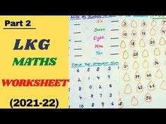 Image result for Lkg Math Test