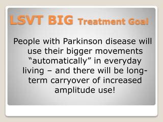 Image result for LSVT Big Home Exercise Program