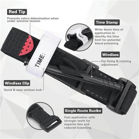 Buy Tourniquets, Combat Tourniquet Medical with Windlass, Tactical ...