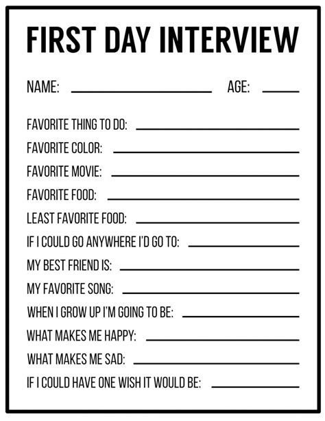 Image result for Basic Interview Questions Printable