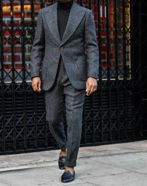 Men Wool Suits - Designer Slim Fit 2-piece Tuxedo for Weddings & Formal ...