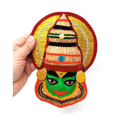 Wooden Kathakali Wall Decor – Snooplay