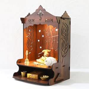 Sehaz Artworks Pooja Mandir for Home Big Size | Puja Mandir for Home ...