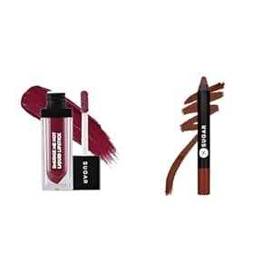 Buy SUGAR Cosmetics - Smudge Me Not - Liquid Lipstick - 17 Fiery Berry ...
