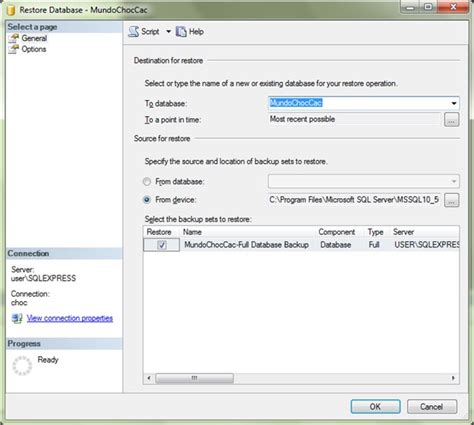 Image result for How to Restore DB Using Microsoft SQL Server