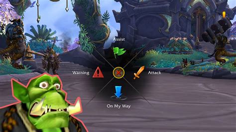 How the World of Warcraft ping wheel works in Patch 10.1.7