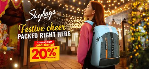 Stylish & High Quality Backpacks & Trolley Luggage at Skybags