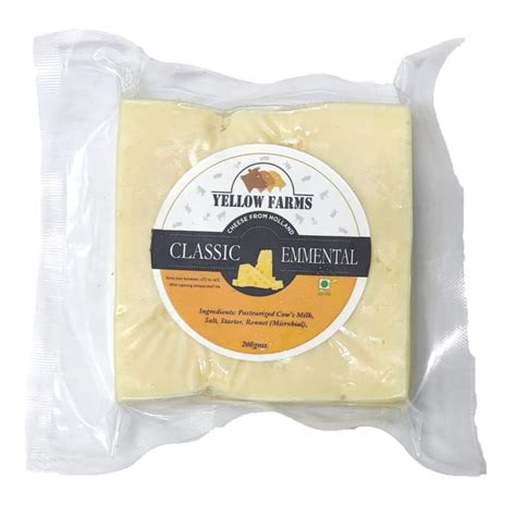 YELLOW FARMS CLASSIC EMENTAL CHEESE 200G