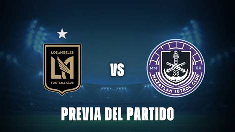 Los Ángeles vs Mazatlán FC: pronósticos, horarios e historial