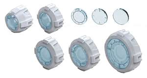 Buy Bandai Hobby Builders Parts HD MS Sight Lens 01, Clear Online at ...