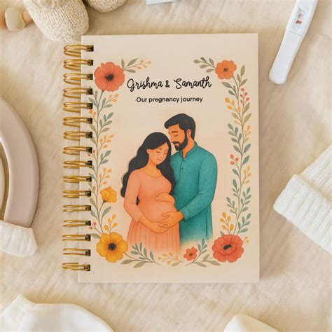 Best Pregnancy Journal Online | Personalized with your name – Bop Canvases