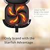 PHILIPS Air Fryer NA120/00, 4.2 Litre, Large | uses up to 90% less fat ...