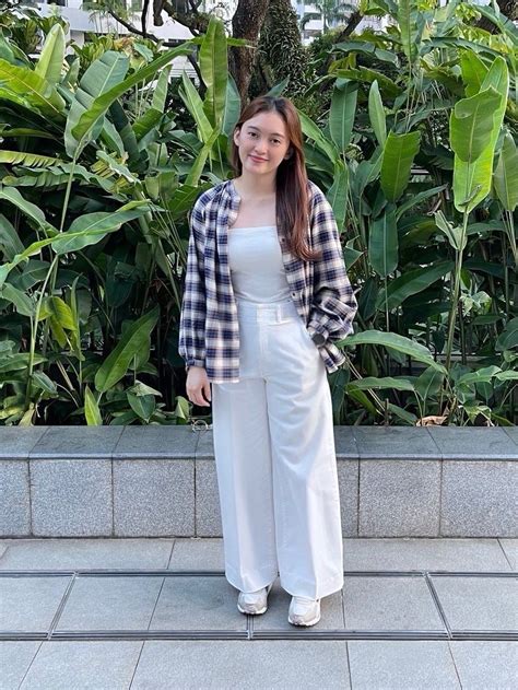 Check styling ideas for「Soft Flannel Gathered Blouse、UV Protection ...