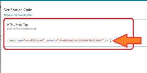 How to Get Bing Verification Code 的图像结果