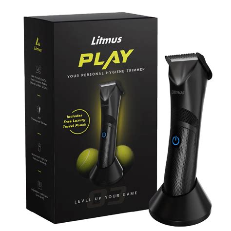 LITMUS Male Play 03 Beard,Body&Balls Trimmer|Skin Friendly Sence Touch ...