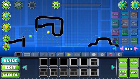 Image result for Geometry Dash Editor Tutorial Tablet