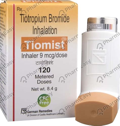 Tiomist 9 MCG Metered-Dose Inhaler (120): Uses, Side Effects, Price ...