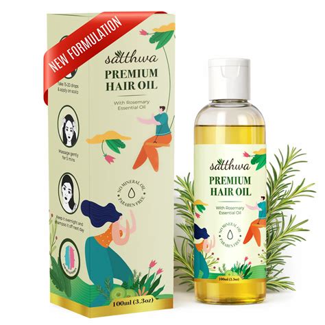 Satthwa Premium Hair Oil – With Rosemary Oil - Top Rated Hair Fall ...