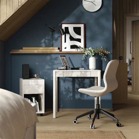 TONSTAD desk, off-white, 75x60 cm (291/2x235/8") - IKEA