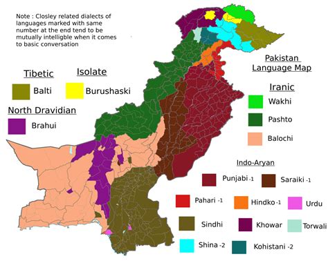 Pakistan Language Map 的图像结果
