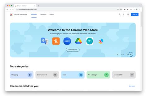 Using the Chrome Web Store 的图像结果