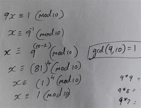 Image result for How to Find Multiplicative Inverse Modulo