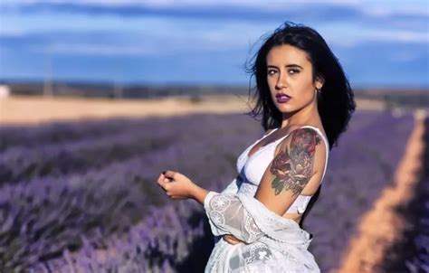 Wallpaper girl, tattoo, Saray for mobile and desktop, section девушки ...