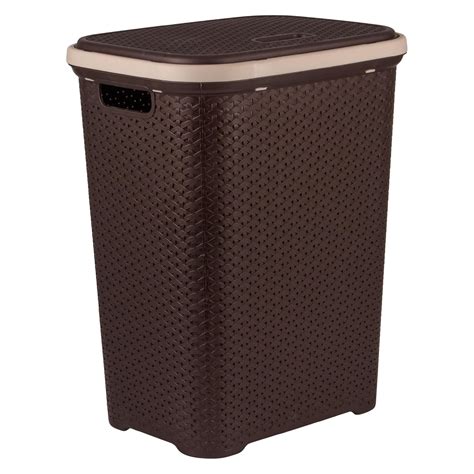 Kuber Industries Laundry Basket | Plastic Cloth Storage Hamper ...
