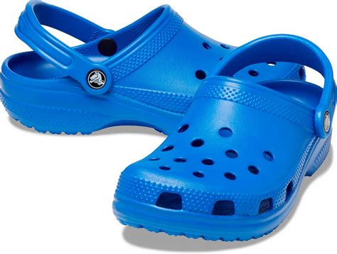 Buy Crocs Unisex-Adult Classic Clogs, Blue Bolt, 5 Men/7 Women Online ...