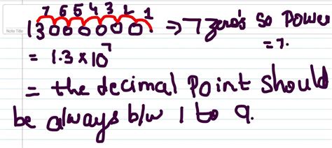 Standard form of 13000000 - Brainly.in
