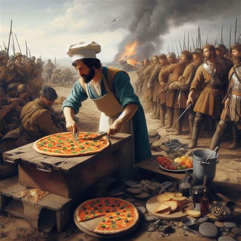 Peace of Pizza : r/AIStoxiaArt