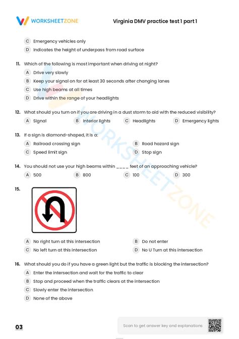 Free Printable Alaska DMV Practice Test Part Worksheet, 59% OFF