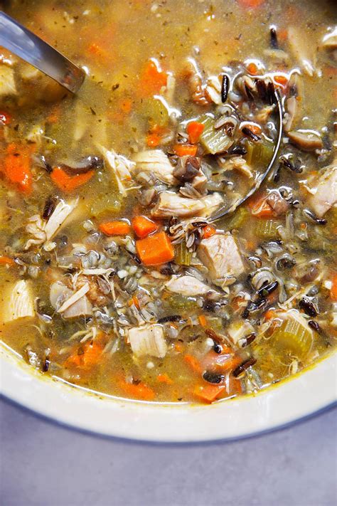 Turkey Wild Rice Soup