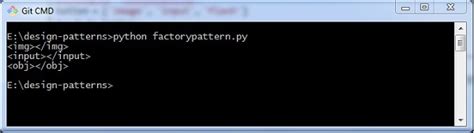 Simple Factory Method Design Pattern in Python 的图像结果