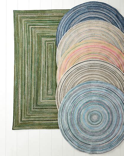Concentric Cutting Garden Chenille Rug | Garnet Hill