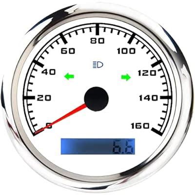 MOTOR METER RACING Waterproof GPS Speedometer Odometer for Vehicles ...
