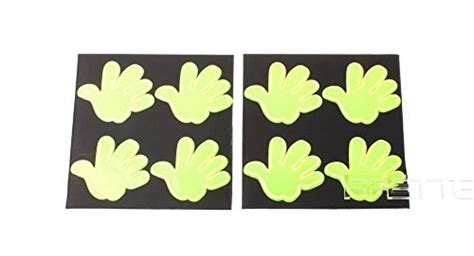 Safety Palm Hand Style Reflective Sticker (8-Pack) : Amazon.in: Electronics