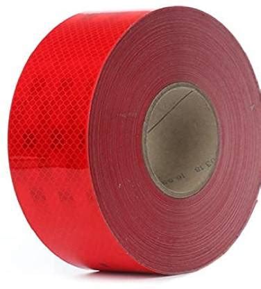 Grizzly High Intensity Reflective Tape Red Color 50 mm x 50 m Red ...