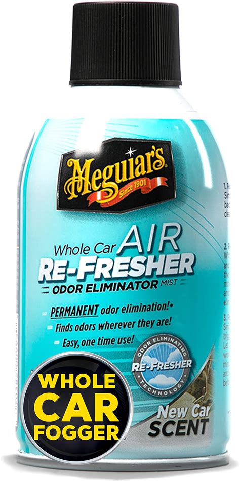 Meguiar's G16402EU Whole Car Air Re-Fresher Odour Eliminator Mist New ...