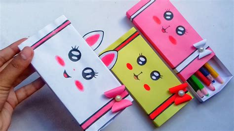 Image result for Paper Pencil Box Tutorial