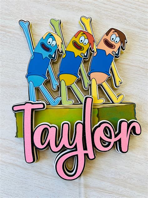 Personalized Boys Who Cry Cake Topper – Yoryina Creations