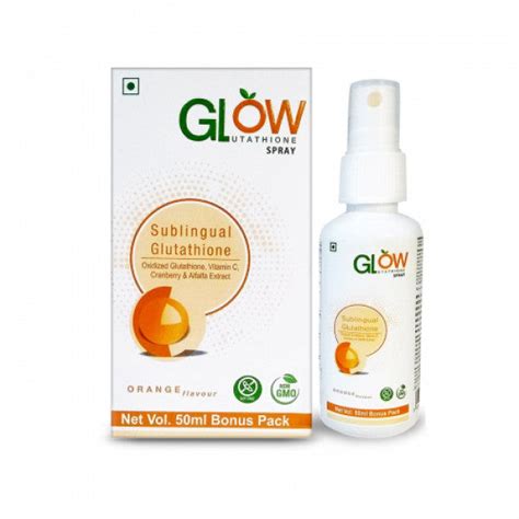 Buy Glow Glutathione L-Glutathione Spray, 50ml Online : ClickOnCare.com