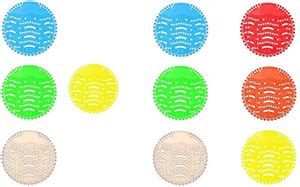 qthinfra Biodegradable Replacable Anti Odour Urinal Screen Mat(Pack of ...