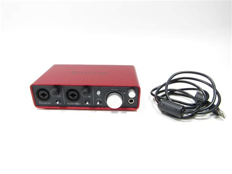 Focusrite Scarlett2i2 1st Generation 2-in2-out USB Audio Interface