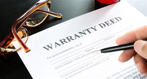 What Is A Warranty Deed On A Home | Liberty Home Guard