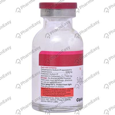 Viatran 3gm Dry Vial Of 1 Powder For Injection: Uses, Side Effects ...