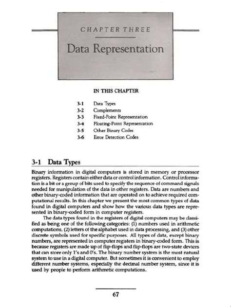 UNIT-3 CHAPTER 3: Data Representation and Number Systems - Studocu
