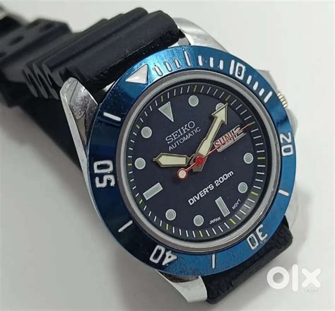 SEIKO AUTOMATIC DIVER'S 200M DAY/DATE JAPANESE ROTATE BAZEL WATCH - Men ...